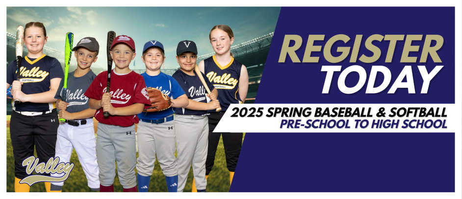 Baseball & Softball Registrations Open Now!